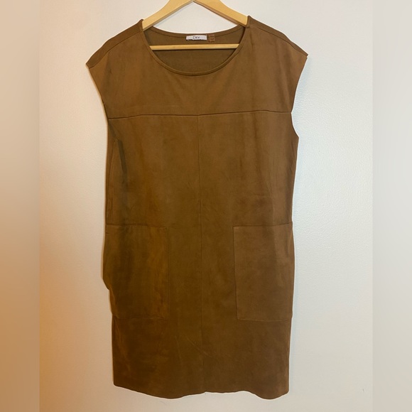 Dex faux Suède dress - Picture 2 of 8
